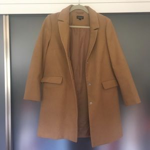 Topshop Camel Coat